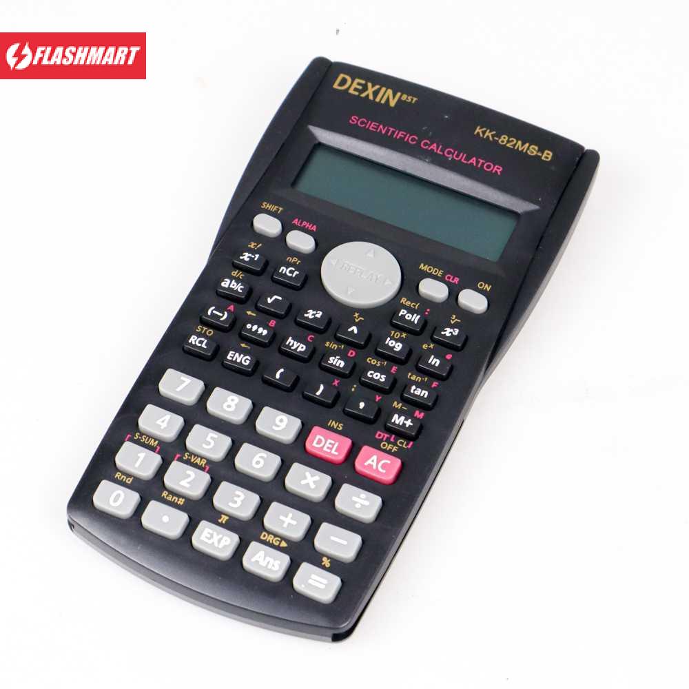 Flashmart Kalkulator Elektronik Scientific Calculator - KK-82MS-B