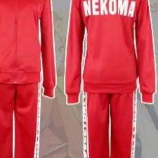 ✲ jaket anime haikyuu karasuno nekoma / celana nekoma ✦