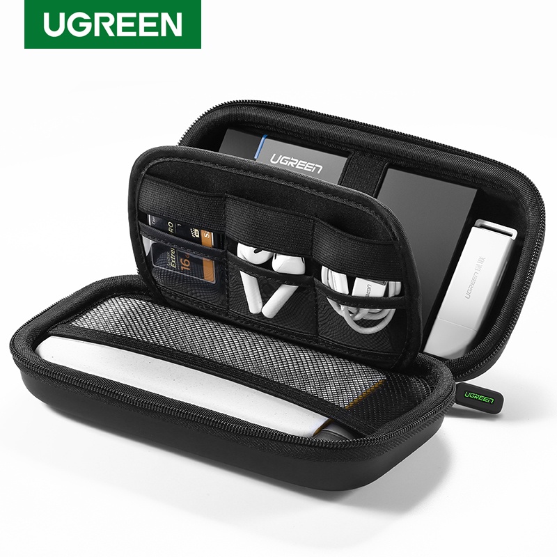 UGREEN Tas Hardisk HDD Eksternal Pouch Storage Bag Hard EVA Waterproof