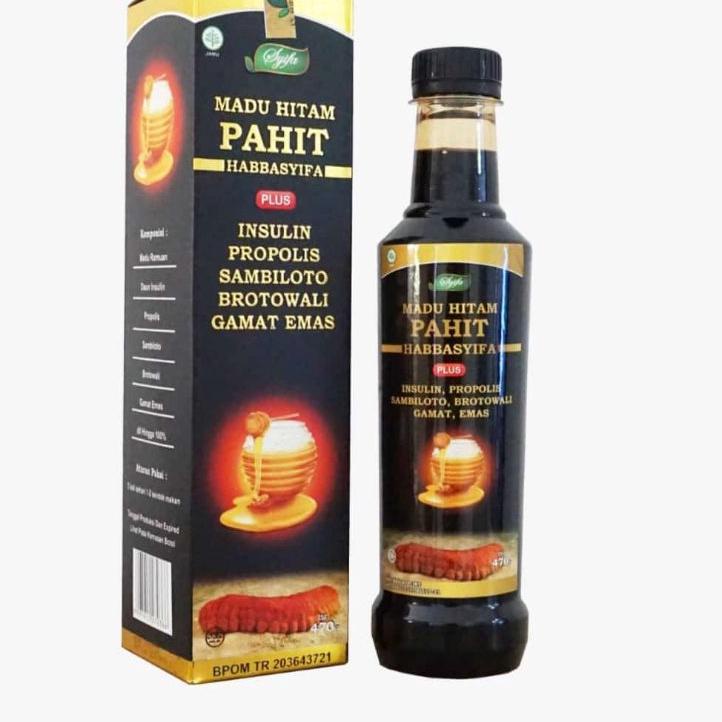 

← Hitam Pahit Habbasyifa Plus Insulin Propolis Sambiloto Gamat Gold 470gr ➫