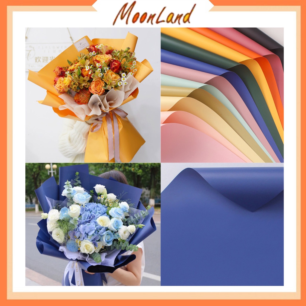 Flower Wrapping / Kertas Bunga / Flower Paper Cellophane PASTEL DOFF / Matte KB6199
