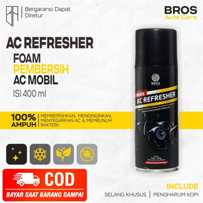 Pembersih AC Mobil Penyegar Filter AC Cleaner AC Refresher Aroma ORIGINAL