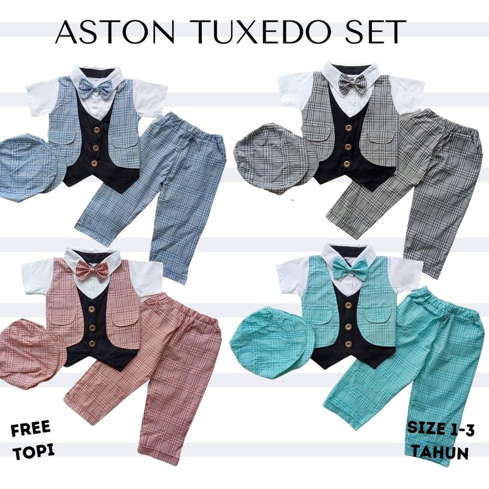 LANGSUNG ORDER setelan tuxedo jas anak fashion bayi laki2 1-3 TAHUNfashion KENNETH ashton JOHN tuxed