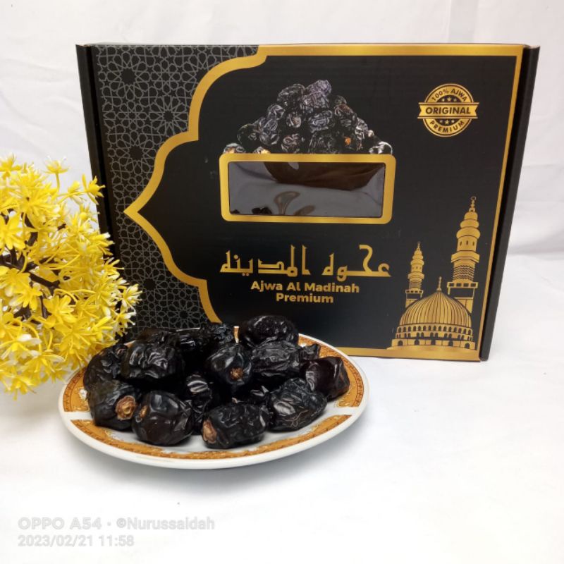 

Kurma ajwa madinah premium 1kg