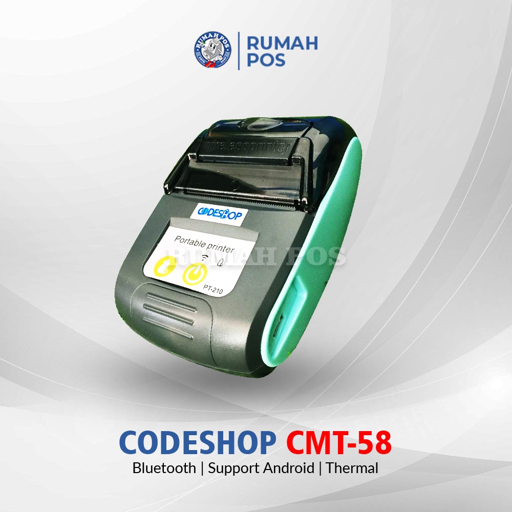 Alat Cetak Struk CODESHOP CMT58 / CM-T58 / CM-T 58 / Mini Printer Bluetooth