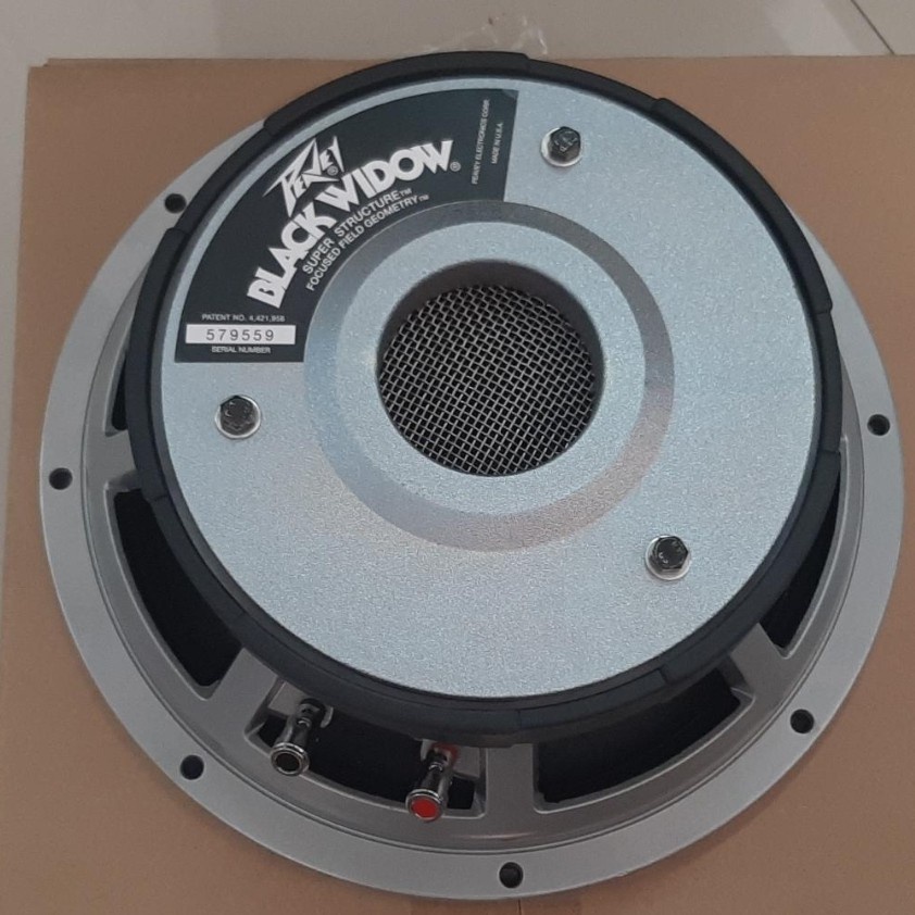 Komponen Speaker original 12 inch PEAVEY black widow voice coil 4 inch