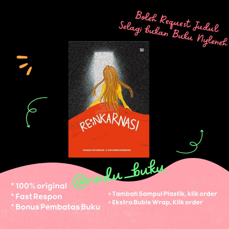 buku reinkarnasi maman suherman
