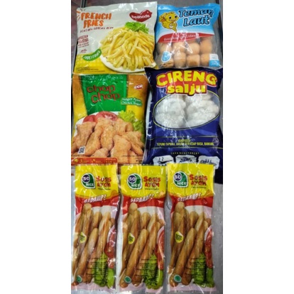 

paket Frozen food