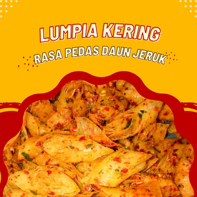 

Lumpia Kering Renyah Bumbu Melimpah Rasa Pedas Daun Jeruk