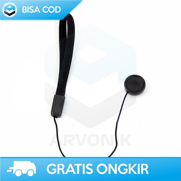 STRAP TUTUP LENSA KAMERA ANTI HILANG KUAT TAHAN LAMA JH -FDS01- BLACK