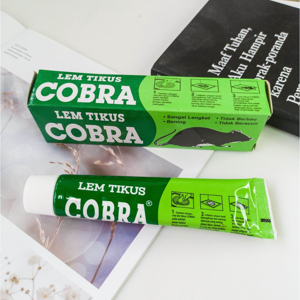 LEM TIKUS COBRA ORIGINAL / LEM PERANGKAP TIKUS SUPER LENGKET