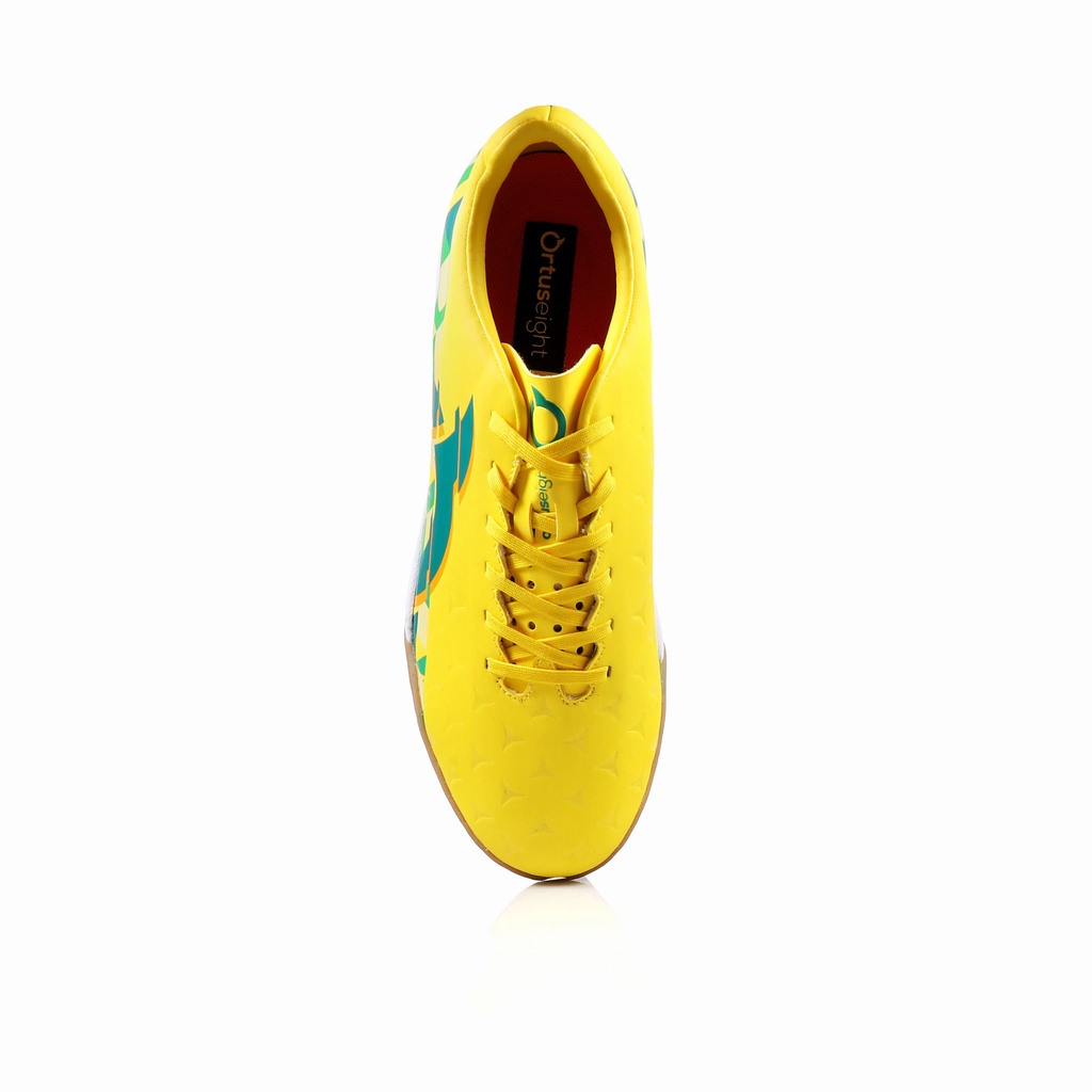 SEPATU FUTSAL ORTUSEIGHT CATALYST HOUNDSTOOTH IN - YELLOW GREEN