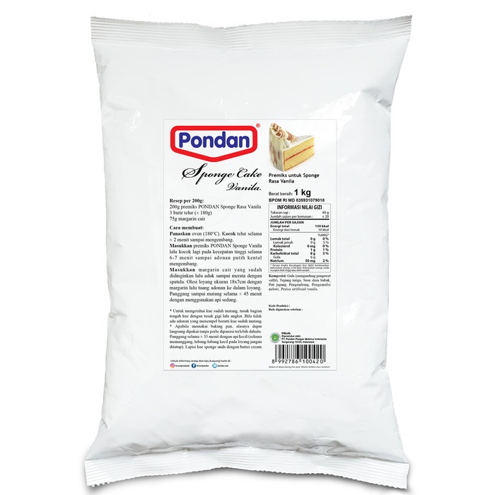 

Ponsponge Vanilla Bulky