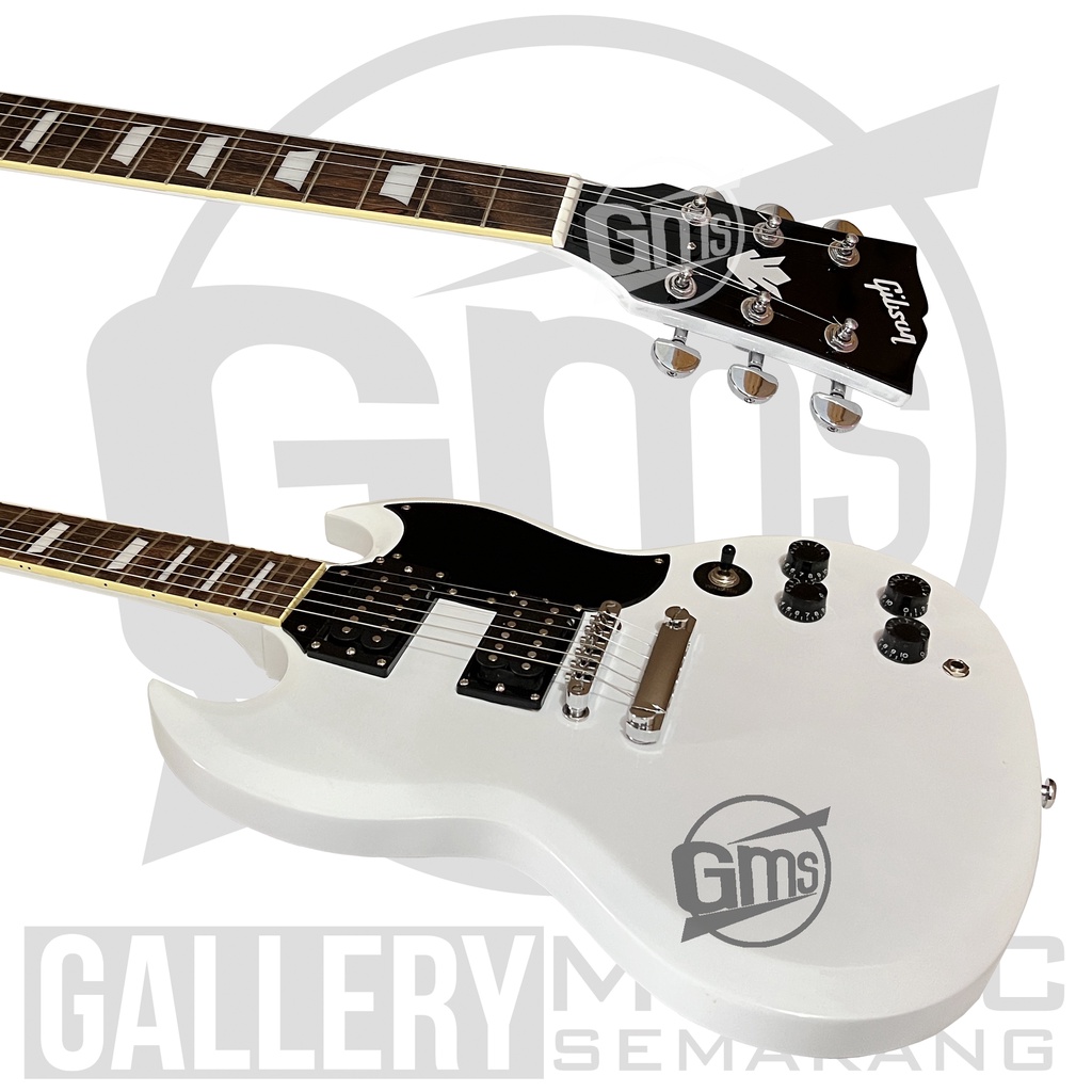 Gitar Elektrik Gibson SG White Custom Standart