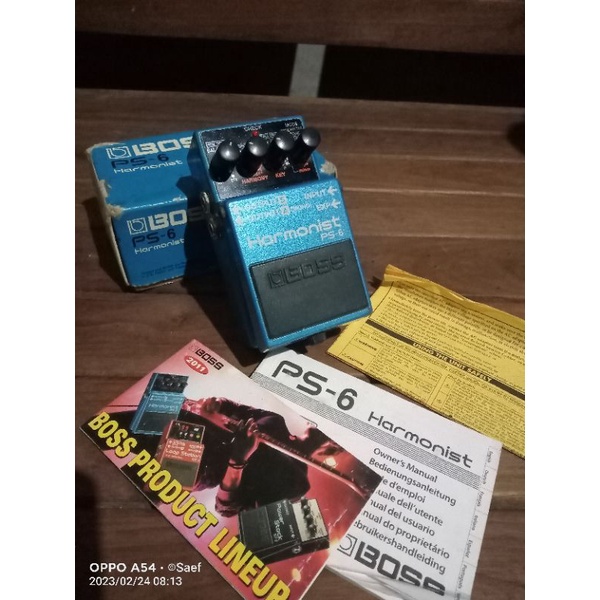 Efek Gitar Boss PS 6