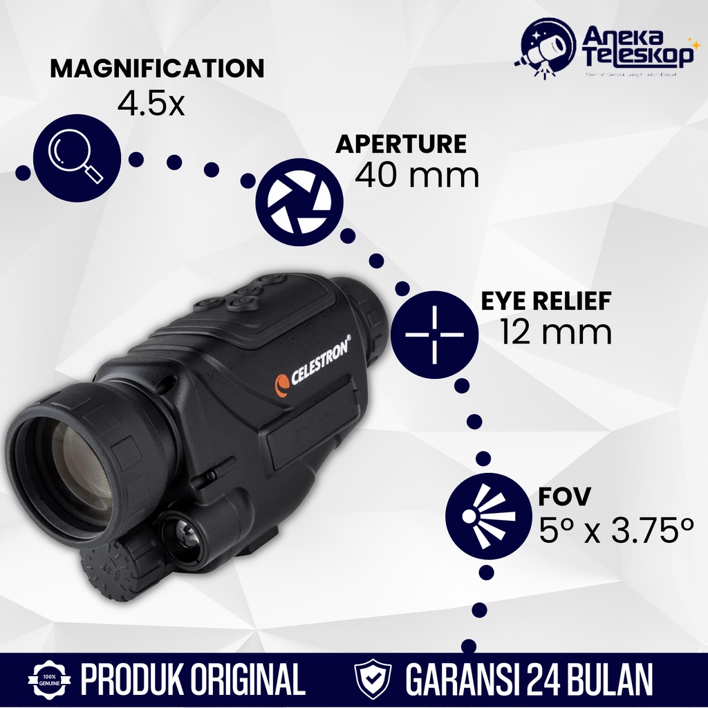 Celestron NV-2 Night Vision Scope Monocular Teleskop