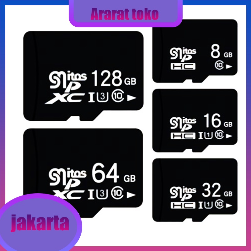 Kartu Memori TF Kelas 10 32GB 64GB 128GB Micro SD Kartu
