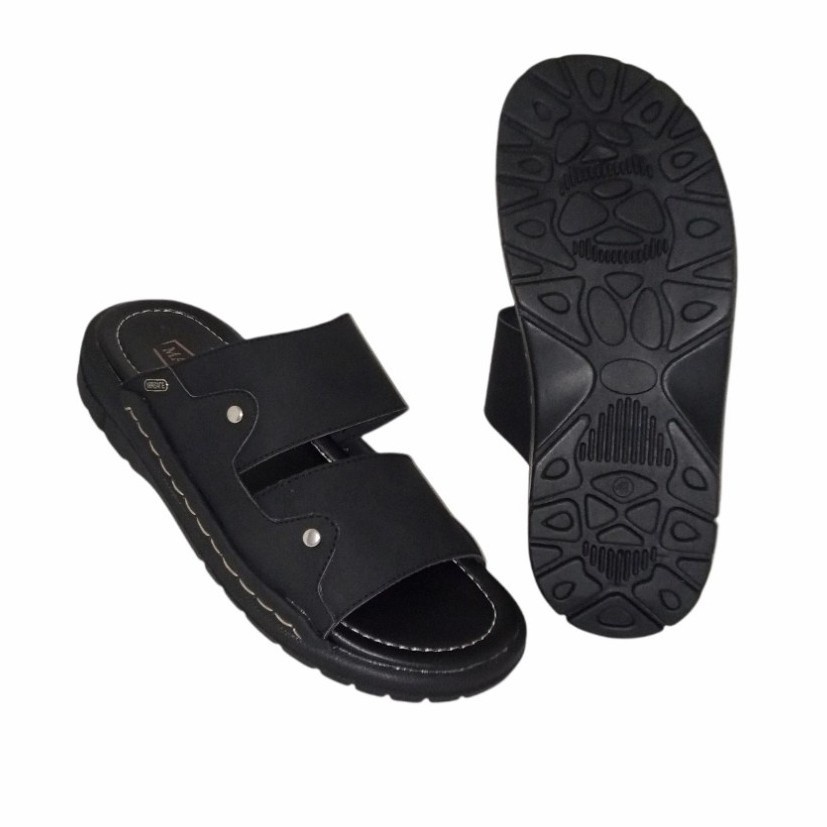 Sandal Pria Kulit Selop model Bata casual formal Malkazio ORIGINAL Sendal Slide Bapak2 Sol Tebal