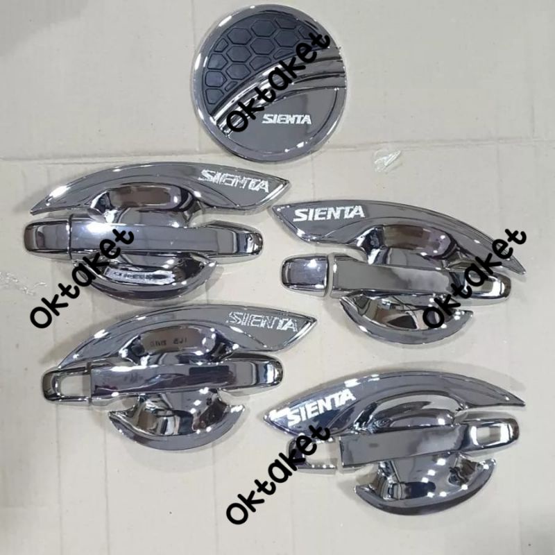 Paket outer handle tank cover Toyota Sienta 2016 2018 2019 2023 Sporty Chrome