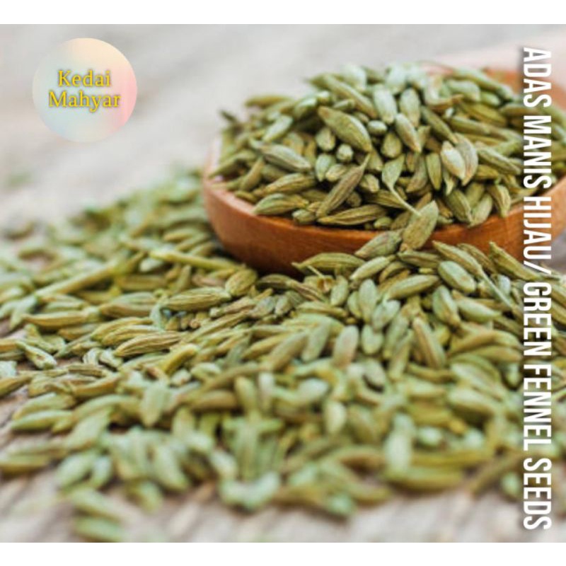 

Adas Manis Hijau / Green Fennel Seeds 30g