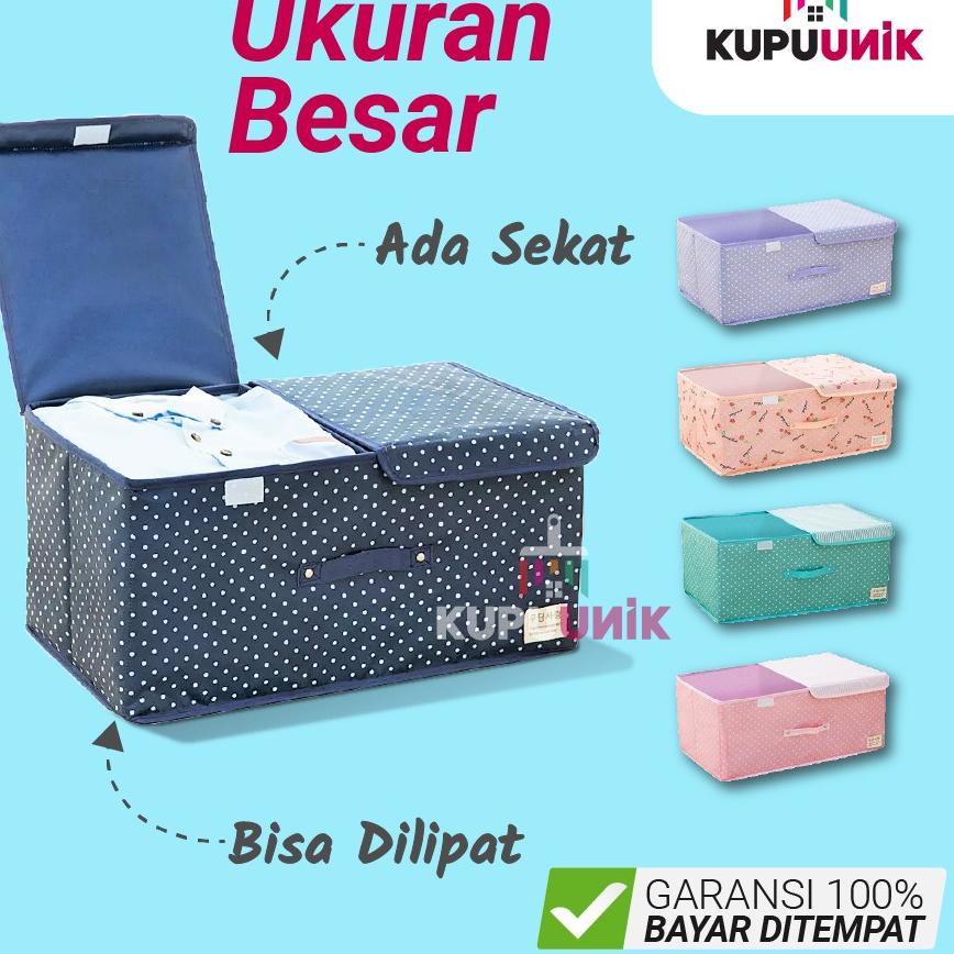 ✩ Kotak Penyimpanan Serbaguna Besar Kotak Penyimpanan Baju Mainan Storage Box Baju Mainan 726 ✈