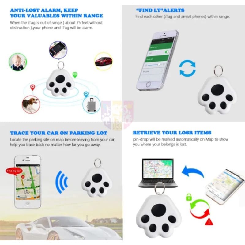Gps Tracker Paw / Alat Pelacak Hewan / Untuk Hewan Anjing - Kucing