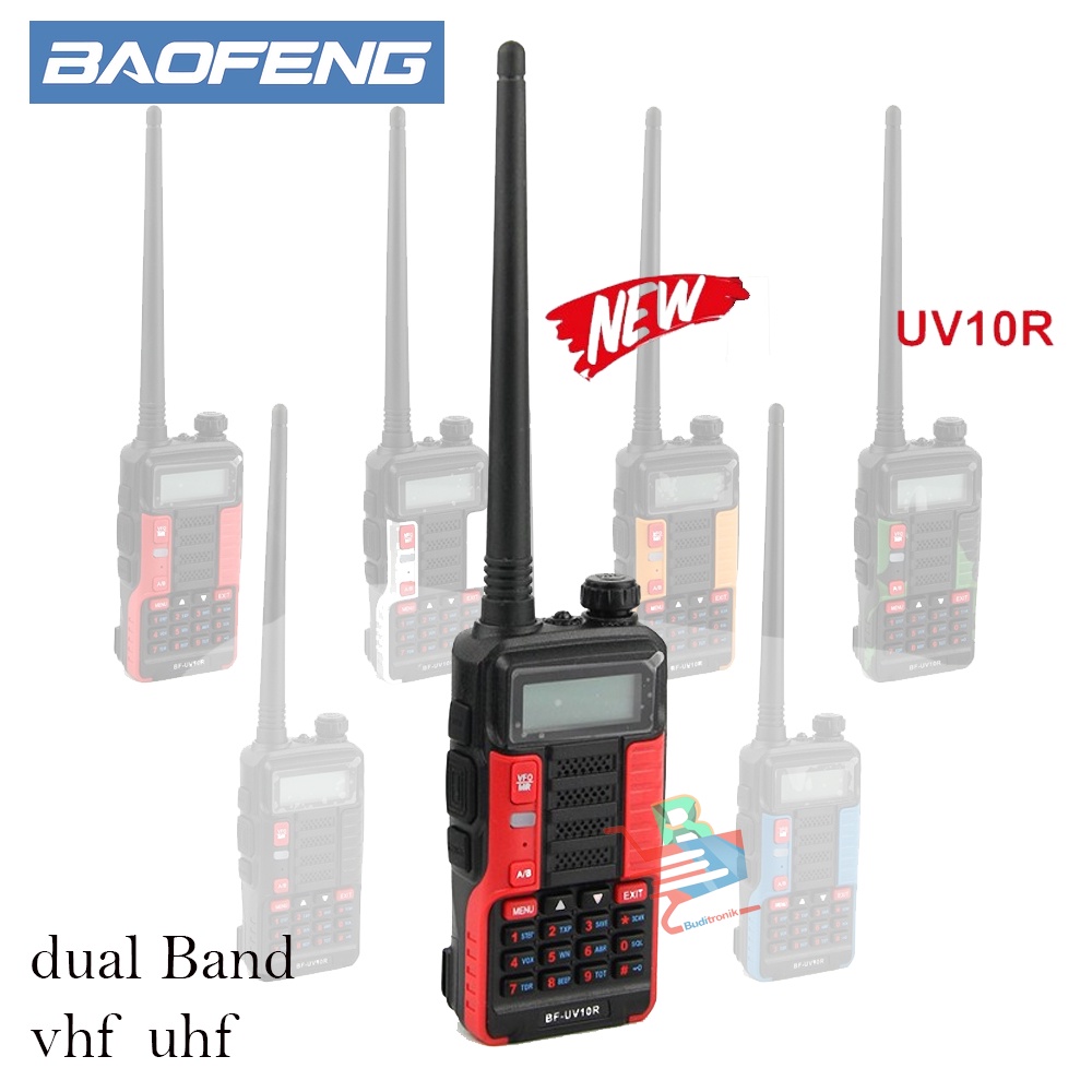 HT Baofeng UV-10R HT Dualband Ori Baru Garansi