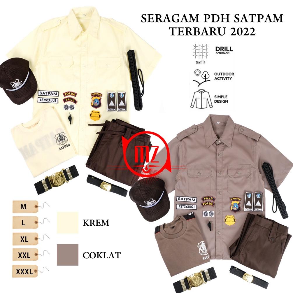 BAJU SERAGAM PDH SECURITY SATPAM BARU TERBARU  MURAH BANDUNG PDL PSH SAFARI KEAMANAN KANTOR KERJA PR