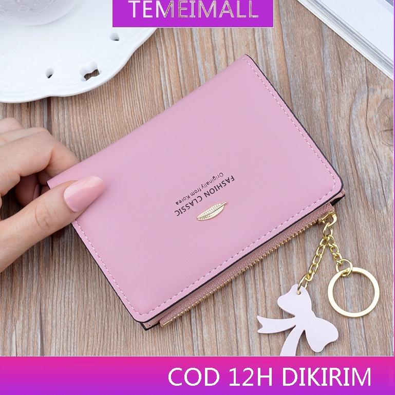 LANGSUNG KIRIM DOMPET CK WANITA WALLET KAROL MINI TOP ZIP