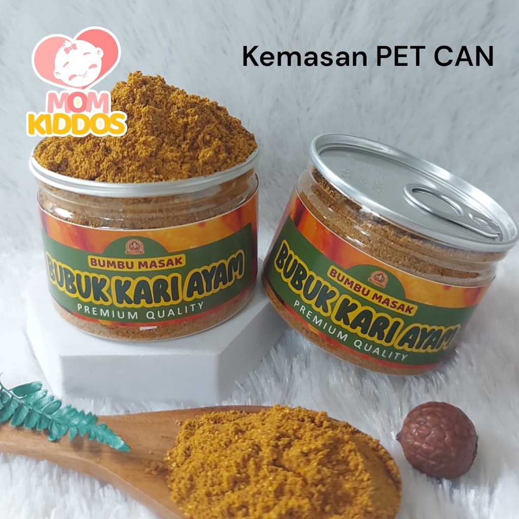 

Bumbu Masak Rempah Bubuk Kari Ayam Premium (Kemasan Pet Can)