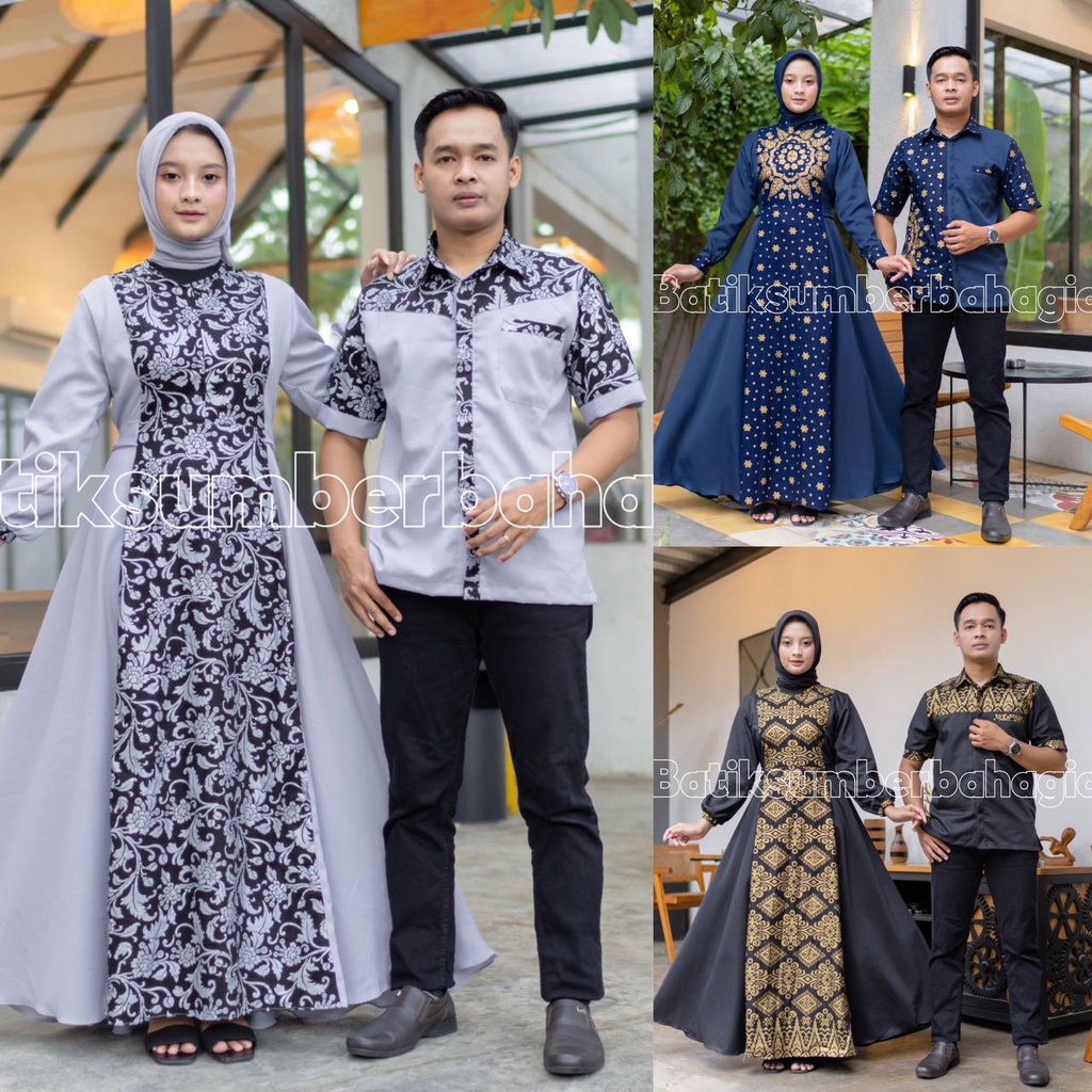 Dress Gamis Couple Baju Couple