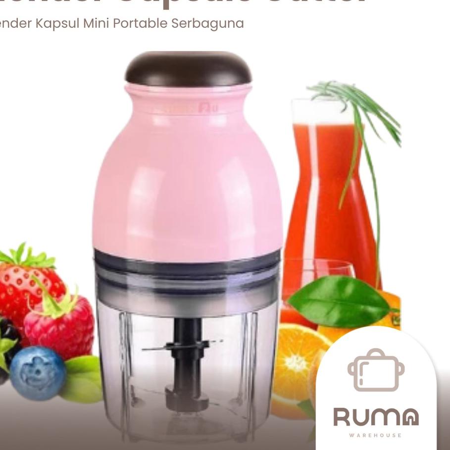 ☀ Capsule Cutter Quatre Blender Kapsul Mini Alat Dapur Portable Serbaguna ➽