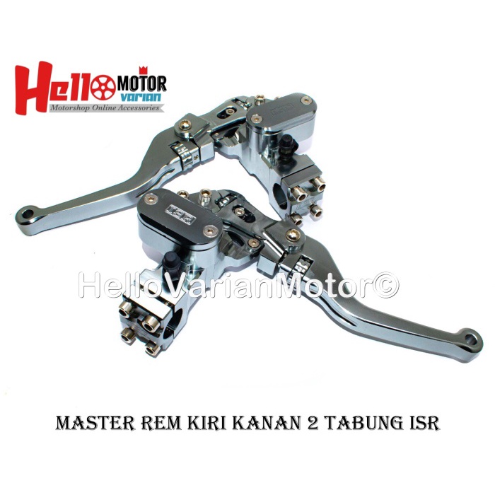 Master Rem ISR Full CNC 2 Tabung NMAX PCX ADV150 & Kopling hidrolik