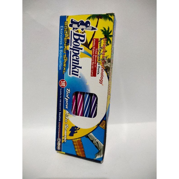 

PULPEN/BALPOIN BOLPENKU ULIR MURAH ISI 12 PCS