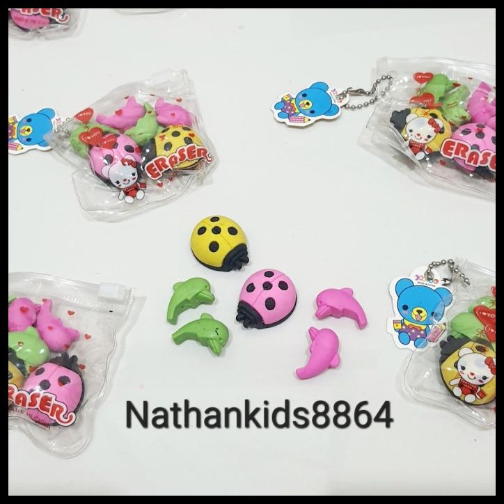 

Penghapus Pensil Set Karakter Lucu