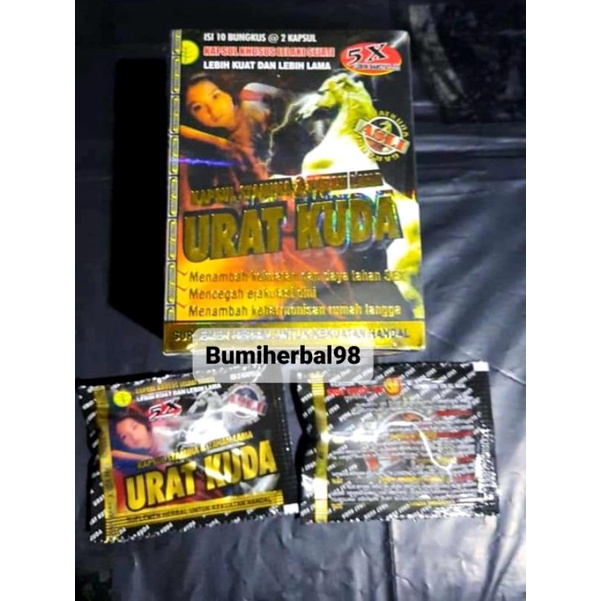 Urat Kuda 5x Kapsul Original