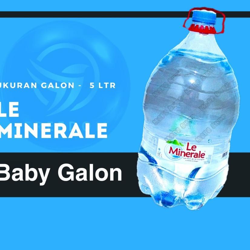 

Memang Keren Air Mineral Le Minerale Baby Galon + isi 5 liter (Kemasan Satuan)