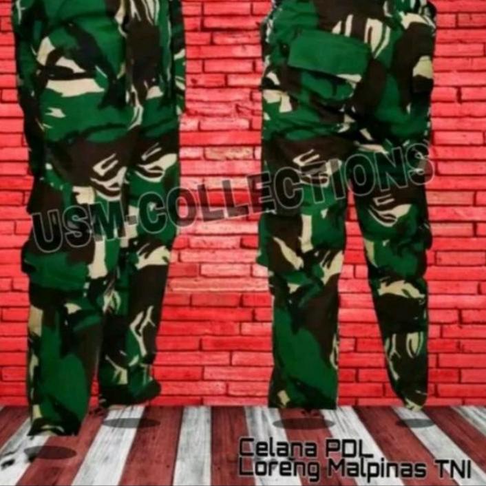 ◊ celana pdl malvinas celana loreng tentara ▲