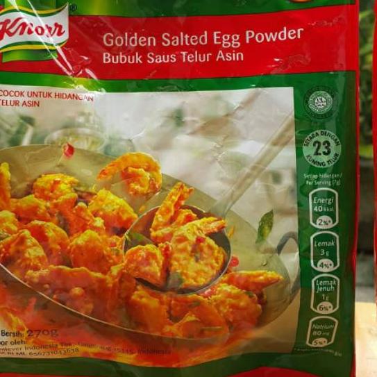 

♡ KNORR SALTED EGG HALAL MUI 270 GR ♬