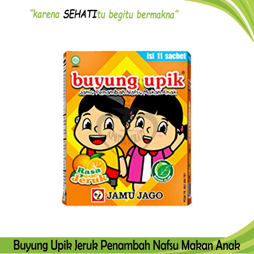 Buyung Upik Suplemen Makanan Meningkatkan Nafsu Makan Anak