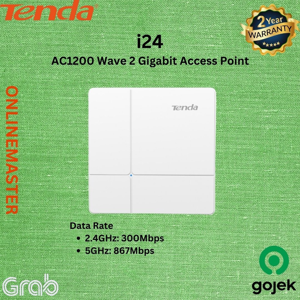 Tenda i24 AC1200 Wave 2 Gigabit penganti i12