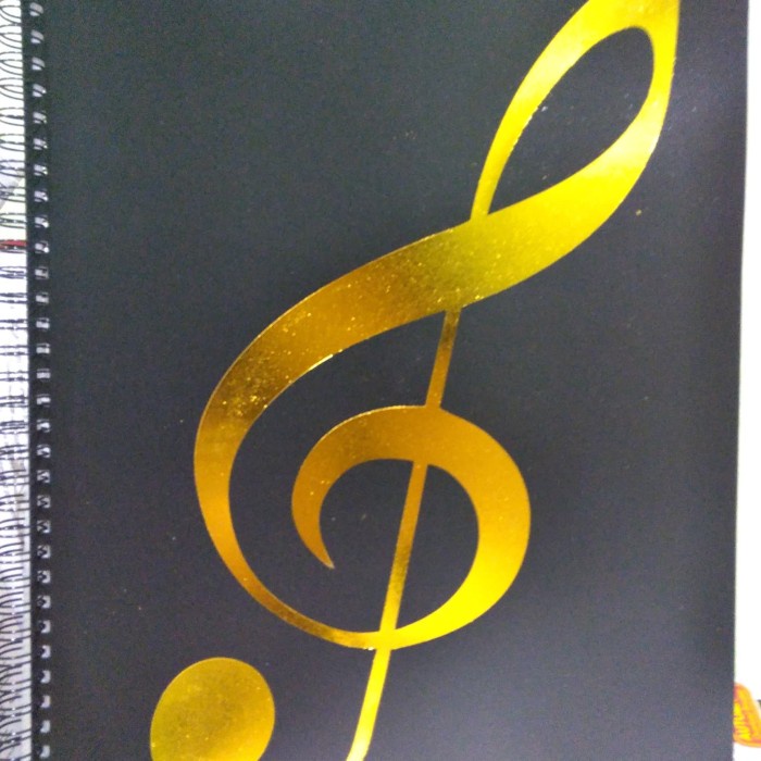 

File Folder Sheet Music - G Clef Star Seller