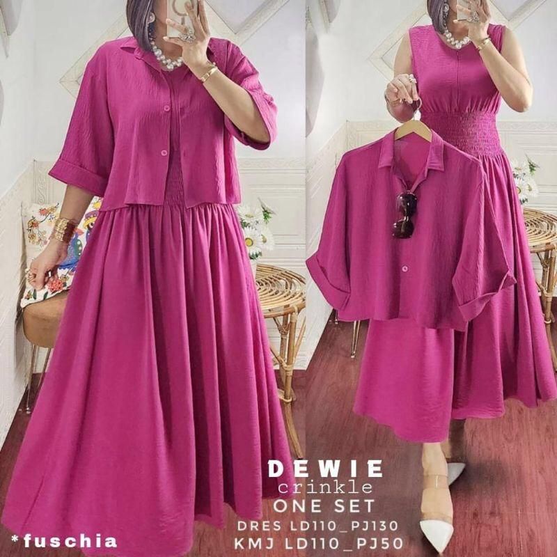 Fashion MUSLIM, baju wanita, baju stelan wanita, setelan, stelan, Baju stelan, fashion wanita, one set. Dewie One Set