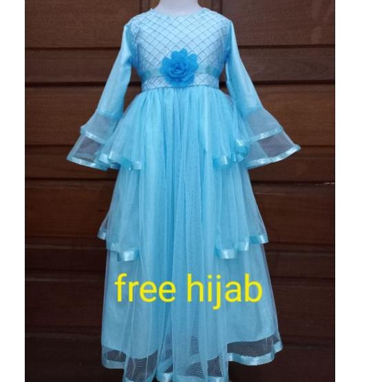 ☃ BAJU PESTA ANAK PEREMPUAN MUSLIMAH/BAJU PESTA ANAK PEREMPUAN/BAJU PESTA ANAK ◊