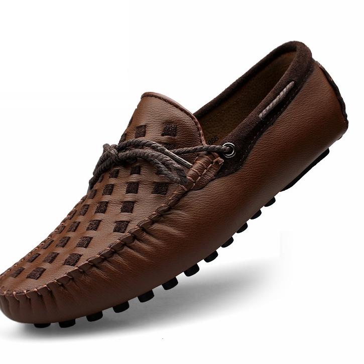 PROMO COD Import Sepatu Pantofel Pria Kulit Asli Santai Formal Keren Dewasa Sepatu Slip On Tali Kantor Cowok Outdoor 132 ™bub™