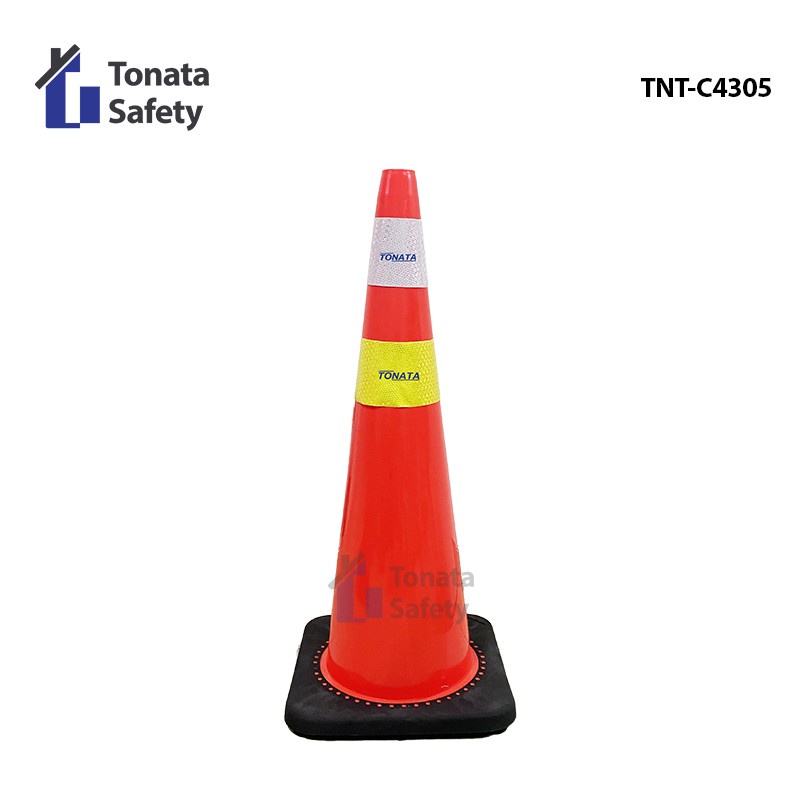 Safety Traffic Cone 90 cm / Kerucut Lalu Lintas Tonata 4.3 Kg