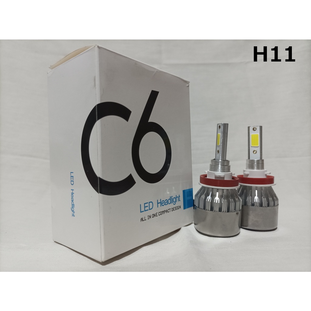 Lampu mobil C6 LED Headlight H11