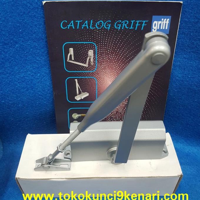 Door Closer Griff 78 NHO | Penutup Pintu Otomatis Griff 78 Silver NHO
