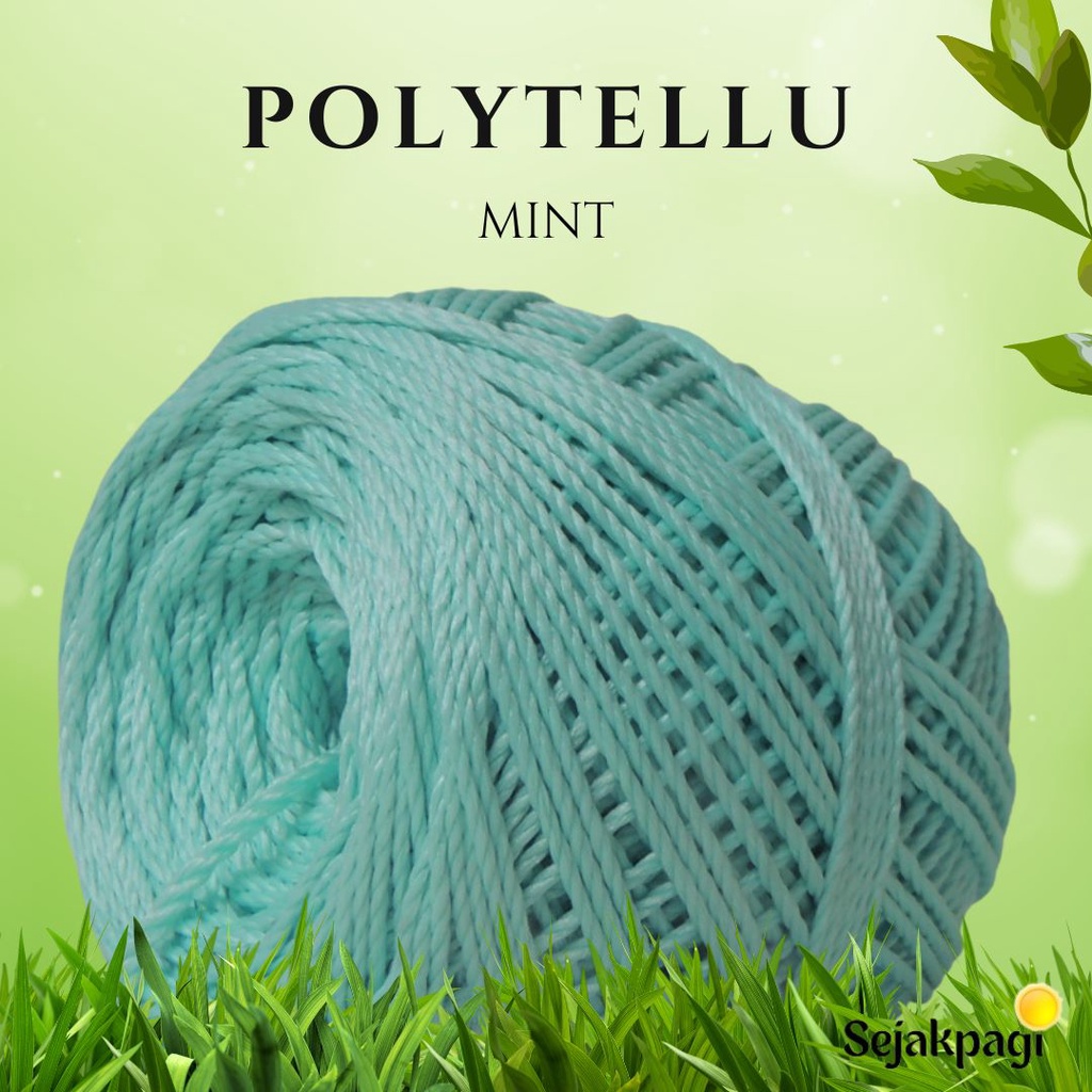 Benang Rajut Polykilap D27 Premium Polyester Polytellu Benang Poli