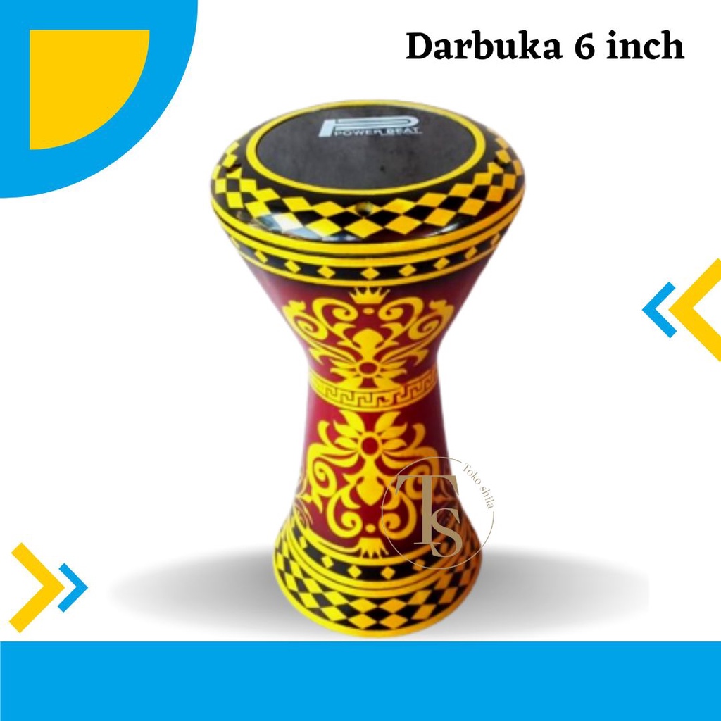 DARBUKA DUMBUK PINGGANG UKURAN 6 INCH DARBUKA MURAH